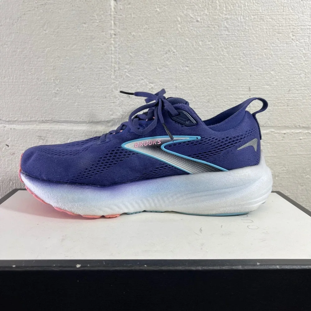Brooks Glycerin 22 1204342E429 Blue Running Shoes‎ Sneaker Women 9 Extra Wide EE